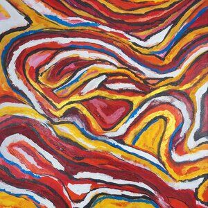 Abstract Original Painting BY Rachael Potter